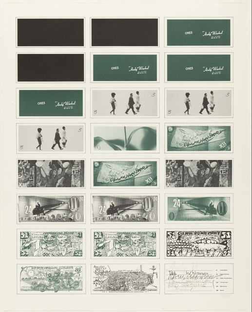 Andy Warhol, ‘Art Cash’, 1971, Print, Lithograph on paper, Galerie Slika