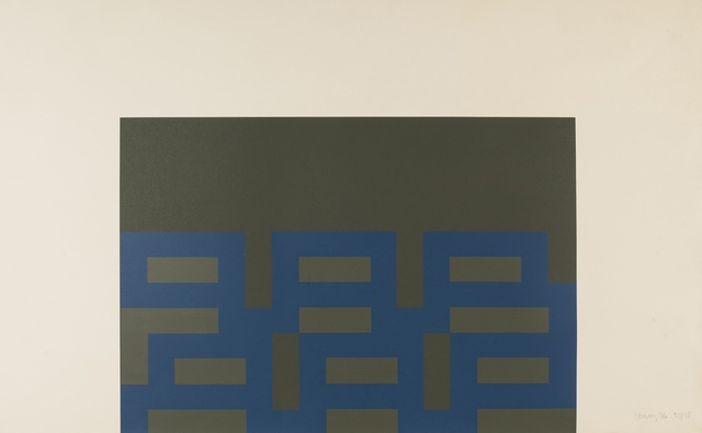 Robyn Denny (1930-2014), ‘Suite 66 I’, 1966, Print, Screenprint in colours, Forum Auctions