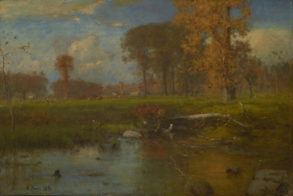 George Inness | Spirit of Autumn (1891) | Artsy