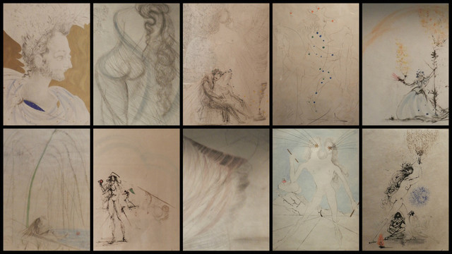 Salvador Dalí, ‘Les Amours de Cassandre Suite’, 1968, Print, 10 Etchings, Fine Art Acquisitions Dali