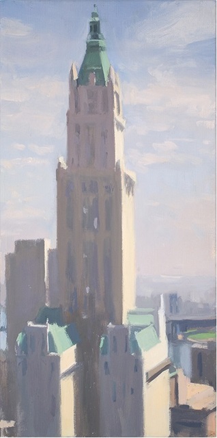 Diana Horowitz, ‘Woolworth, Summer Day’, 2007, Painting, Oil on Linen, The Schoolhouse Gallery
