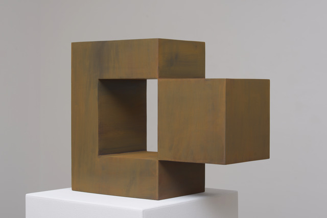 Stephan Siebers, ‘ISOLATED CUBE’, 2018, Sculpture, Cor-ten steel, Galerie Floss & Schultz