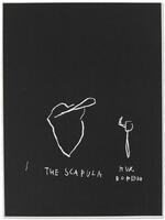 Jean-Michel Basquiat - The Scapula, from Anatomy