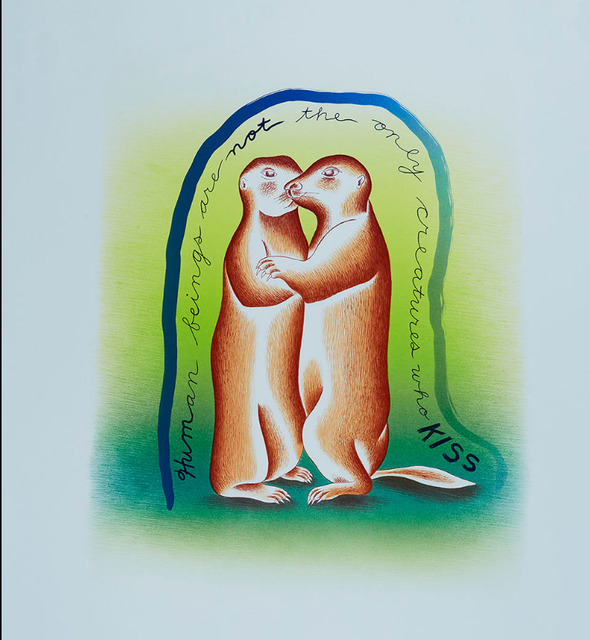 Judy Chicago, ‘In Praise of Prairie Dogs’, 2019, Print, Lithograph on paper, Artsy x Capsule Auctions