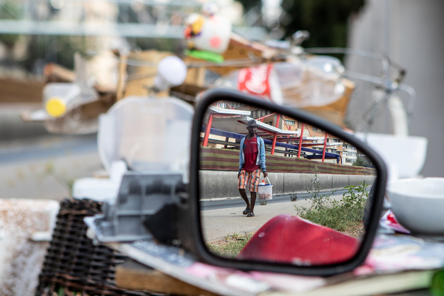 Senzo Bongwana & Zivanai Matangi, ‘Ezweni Lam: In My World (Side Mirror)’, 2019, Photography, Digital Photograph on Photo Rag Baryta 315GSM Paper, David Krut Projects