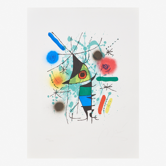 Joan Miró, ‘Plate from Lithographs I’, 1972, Rago/Wright