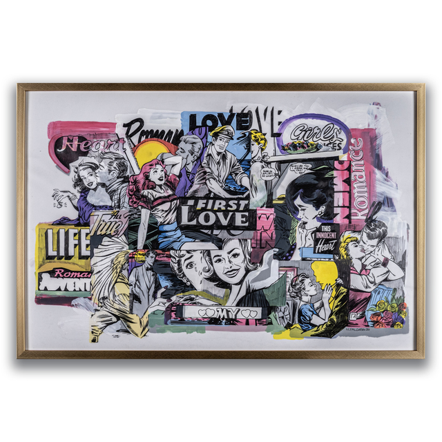 Nina Palomba, ‘Love Life’, 2021, Painting, Mixed Media, EWKUKS