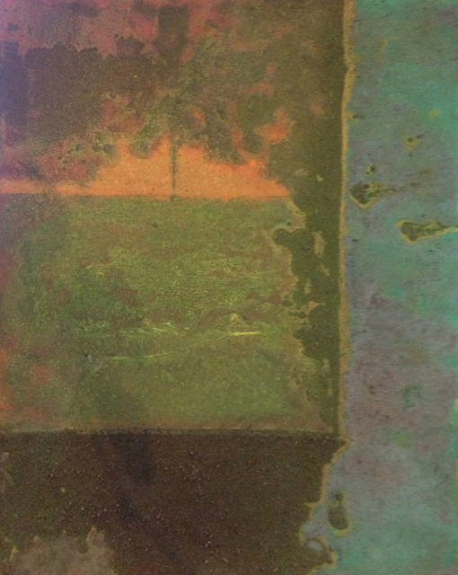 Gyorgy Kepes, ‘untitled’, 1972, Painting, Oil & sand on canvas, Alpha Gallery