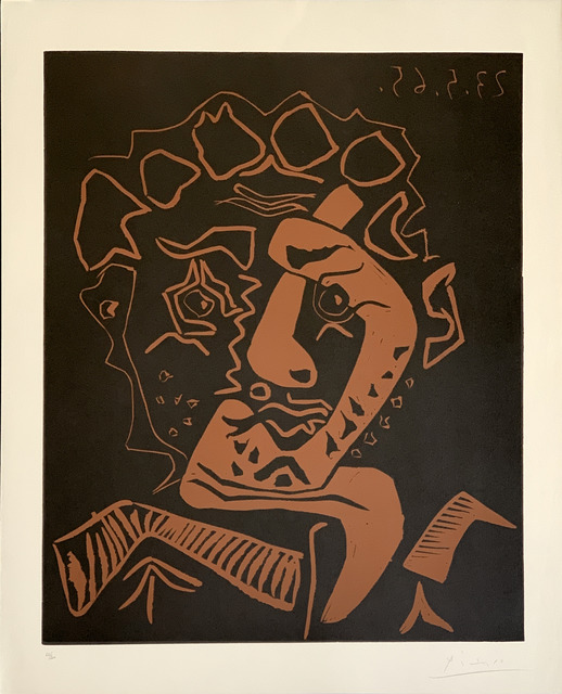 Pablo Picasso, ‘ Le Danseur, Tête d’Histrion ’, 1965, Fairhead Fine Art Limited