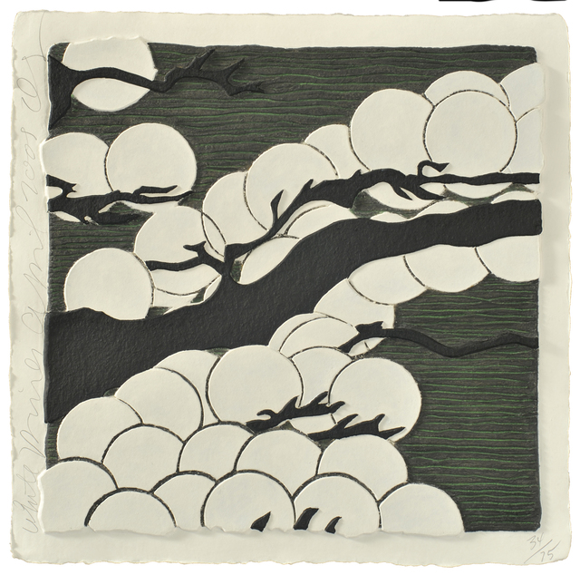 Donald Sultan, ‘White Pines’, 2009, Mixografia