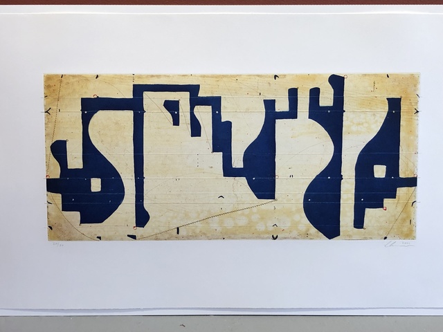 Caio Fonseca, ‘"Seven string etching"’, 2001, Anders Wahlstedt Fine Art