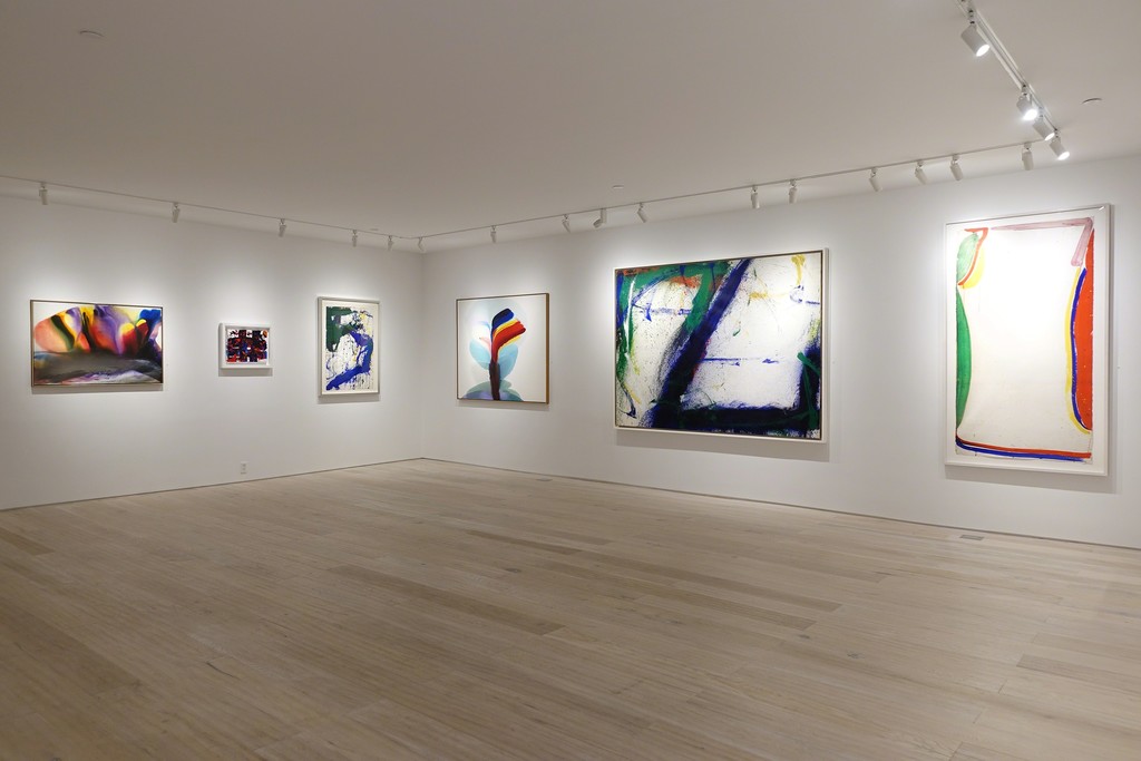 Installation view - "Between Tachisme and Abstract Expressionism: Bluhm, Francis, Jenkins" Installation view - "Between Tachisme and Abstract Expressionism: Bluhm, Francis, Jenkins"
