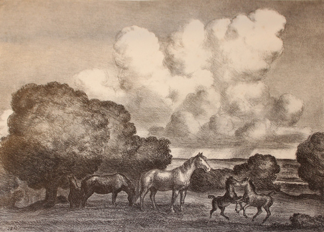 John Steuart Curry, ‘Summer Afternoon’, 1940, Print, Lithograph, Kiechel Fine Art