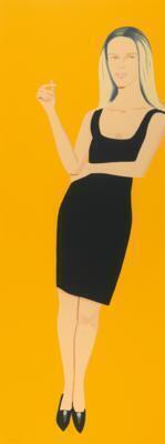 Alex Katz - Black Dress - Yvonne