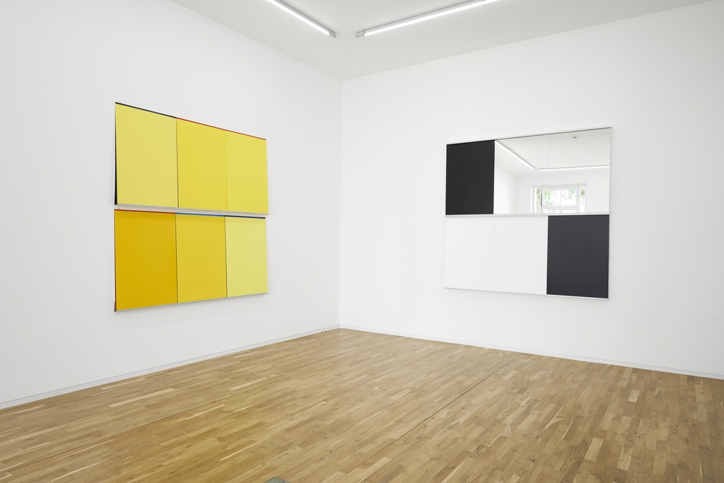Imi Knoebel. Tafelbilder, exhibition view, Jahn und Jahn, 2019, © VG Bild-Kunst, Bonn, 2019 Imi Knoebel. Tafelbilder, exhibition view, Jahn und Jahn, 2019, © VG Bild-Kunst, Bonn, 2019