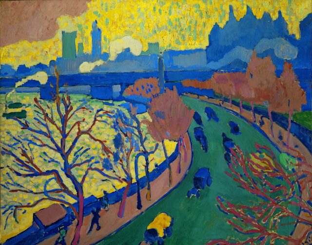 Andre Derain Charing Cross Bridge London 1906 Artsy