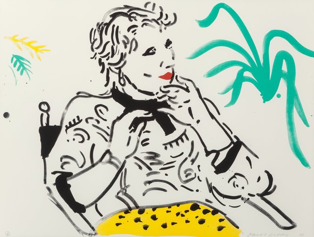 David Hockney, ‘Celia with Green Plant’, 1980, Heritage Auctions