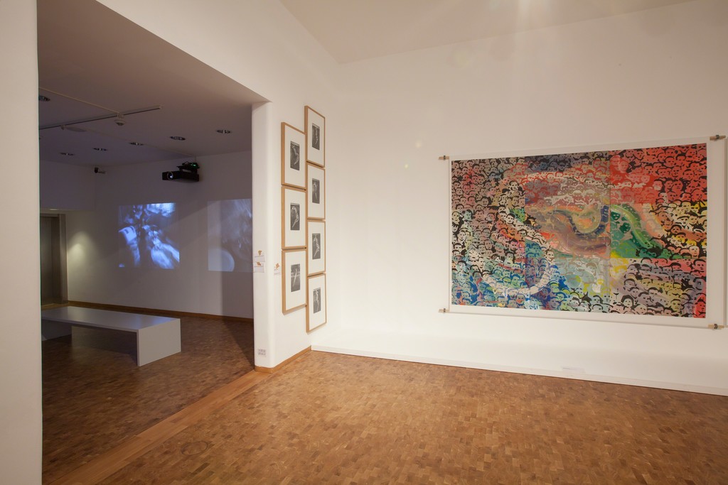 Installation view, Alibis: Sigmar Polke. Retrospective. Menschenschlange, 1972–1974/76. © The Estate of Sigmar Polke / VG Bild-Kunst, Bonn, 2015. Foto: Rheinisches Bildarchiv, Köln, Alina Cürten Installation view, Alibis: Sigmar Polke. Retrospective. Menschenschlange, 1972–1974/76. © The Estate of Sigmar Polke / VG Bild-Kunst, Bonn, 2015. Foto: Rheinisches Bildarchiv, Köln, Alina Cürten