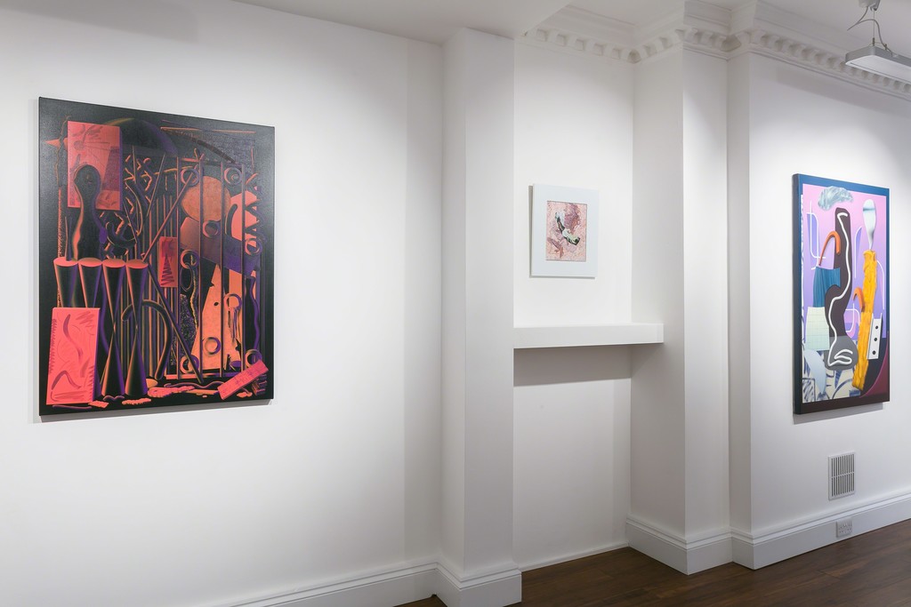 Lee Marshall's 'Midnight II', 2016
Tristan Pigott's ' A Visual Imagining of a Space Landing in 2018', 2018
Lee Marshall 'Two Figures in Conversation', 2017. Lee Marshall's 'Midnight II', 2016
Tristan Pigott's ' A Visual Imagining of a Space Landing in 2018', 2018
Lee Marshall 'Two Figures in Conversation', 2017.