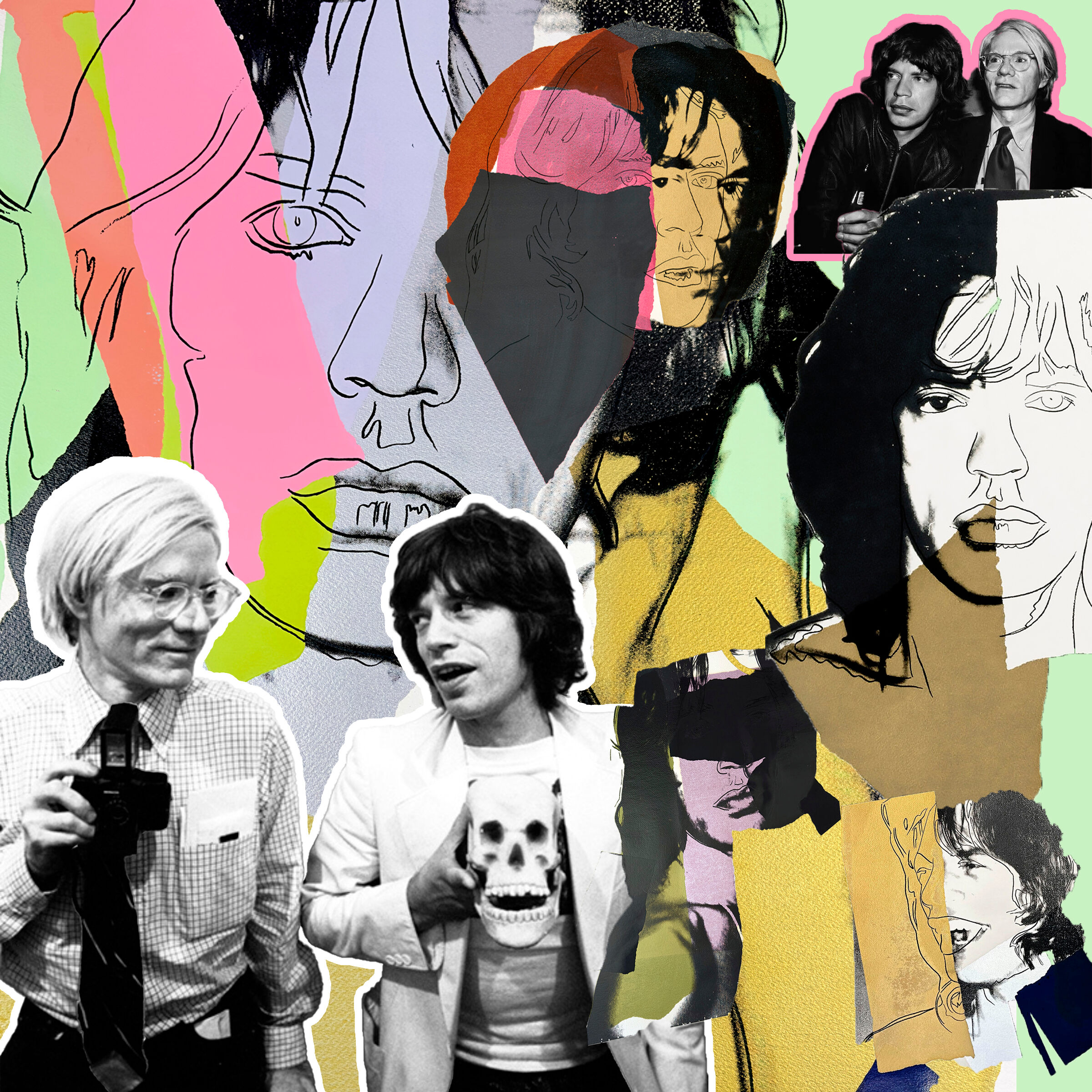Andy Warhol and Mick Jagger: A Partnership | Artsy