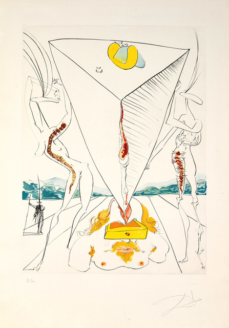 Salvador Dalí, ‘Philosopher Crushed by the Cosmos (The Conquest of Cosmos)’, 1974, Martin Lawrence Galleries