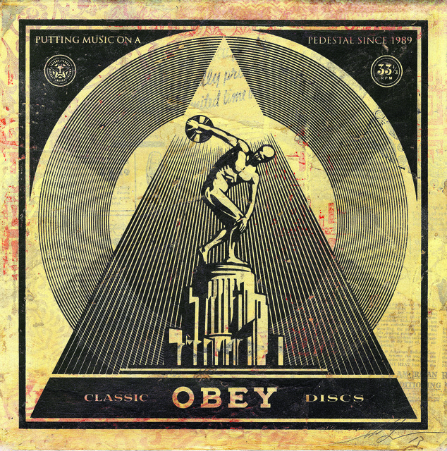 Shepard Fairey (OBEY), ‘Classic Discs’, 2013, Underdogs Gallery