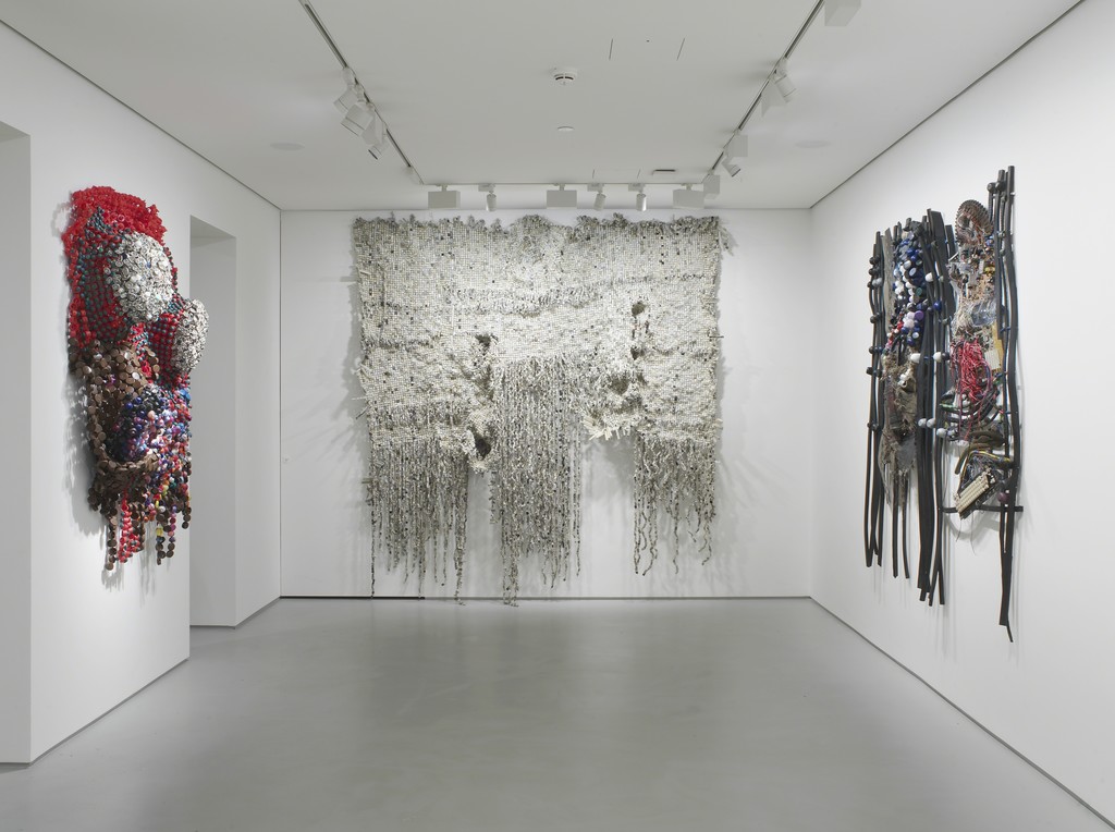 Moffat Takadiwa: Foreign Objects, Exhibition view, Tyburn Gallery, 2015, Courtesy Tyburn Gallery Moffat Takadiwa: Foreign Objects, Exhibition view, Tyburn Gallery, 2015, Courtesy Tyburn Gallery