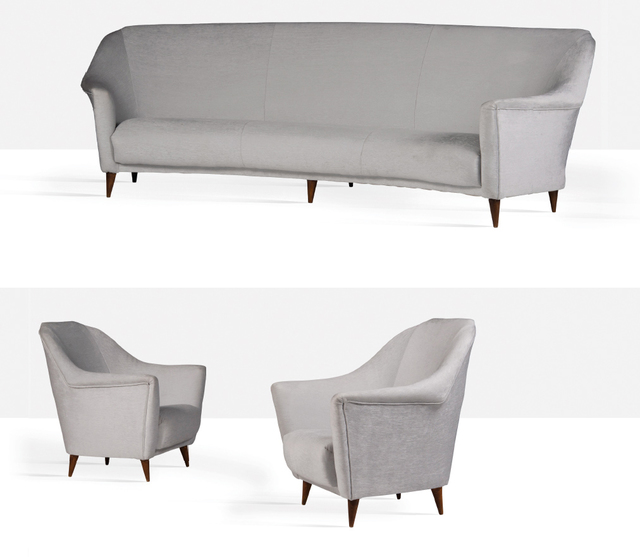 Ico Parisi, ‘Sofa and 2 lounge chairs’, 1951, Aguttes