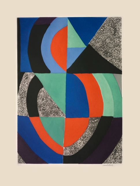 Sonia Delaunay, ‘Composition ’, ca. 1970, Nikola Rukaj Gallery