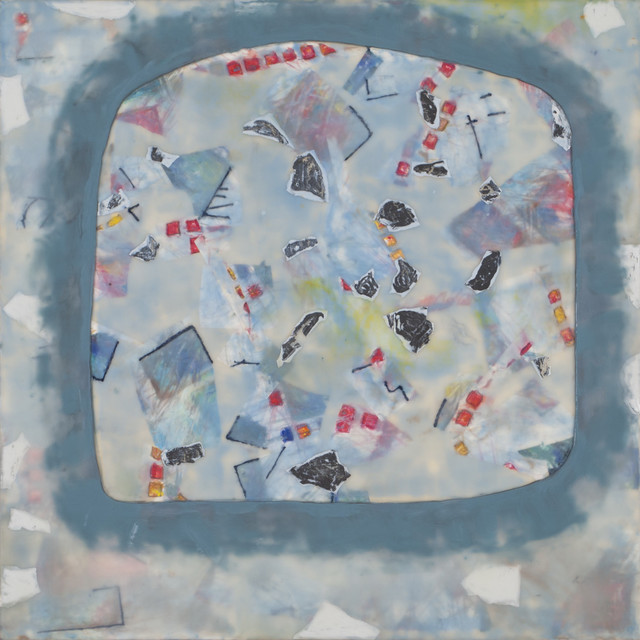 Linda Sirow, ‘Opening III’, Painting, Encaustic on Board, THE WHITE ROOM GALLERY