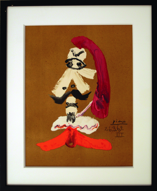 Pablo Picasso, ‘Les portraits imaginaires 26.3.69 III’, 1971, Print, Lithograph signed in the plate during the Picasso's Lifetime, Numbered limited F / 250, Bogena Galerie