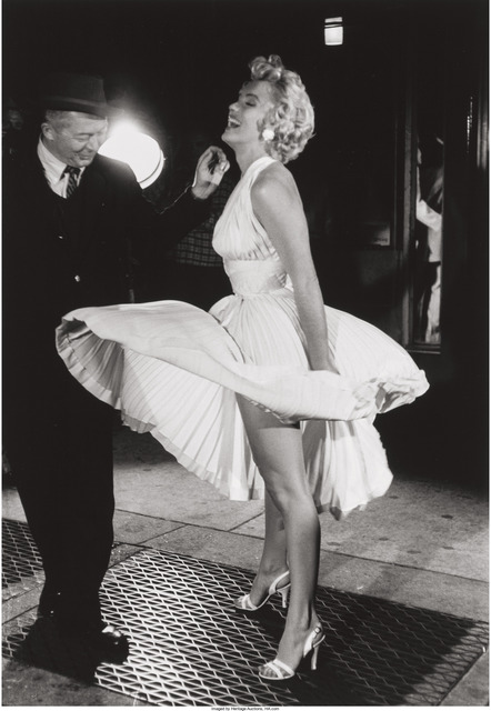 George Zimbel, ‘Marilyn Monroe and Billy Wilder, N.Y.C.’, 1954, Heritage Auctions