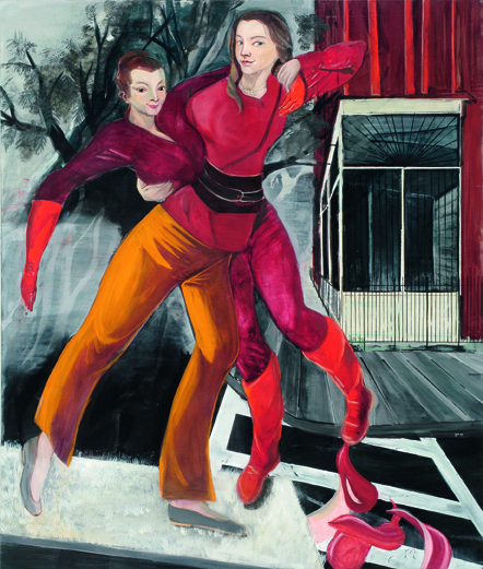 Rosa Loy, Die andere Seite, 2009, courtesy Galerie Kleindienst, Leipzig; Kohn Gallery, Los Angeles; Galerie Baton, Seoul. Foto: Uwe Walter, Berlin. Rosa Loy, Die andere Seite, 2009, courtesy Galerie Kleindienst, Leipzig; Kohn Gallery, Los Angeles; Galerie Baton, Seoul. Foto: Uwe Walter, Berlin.