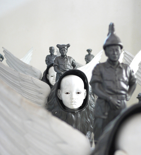 Heri Dono, ‘Riding the Scape Goat (detail)’, 2013, Installation, Mixed media, Mizuma Art Gallery