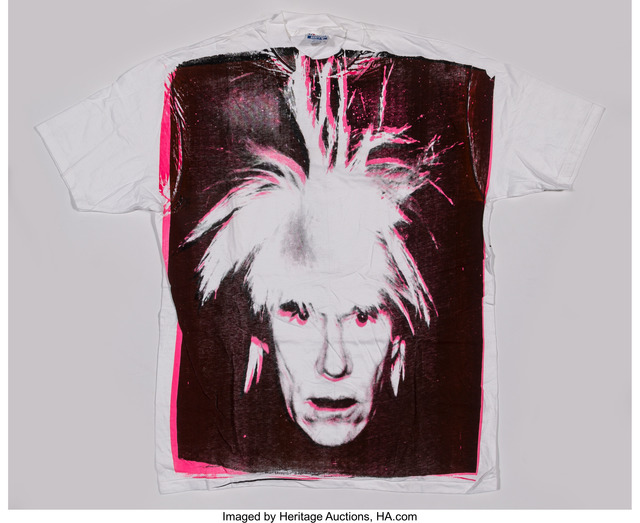 Andy Warhol, ‘Self-Portrait with Fright Wig’, circa 1986, Heritage Auctions