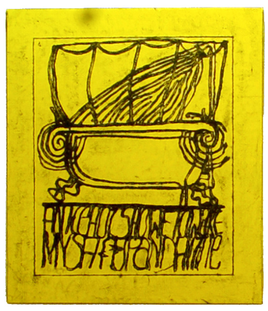 Matt Mullican, ‘“Untitled (Learning from that person’s work: morning, yellow)”’, 2009, Cristina Guerra Contemporary Art