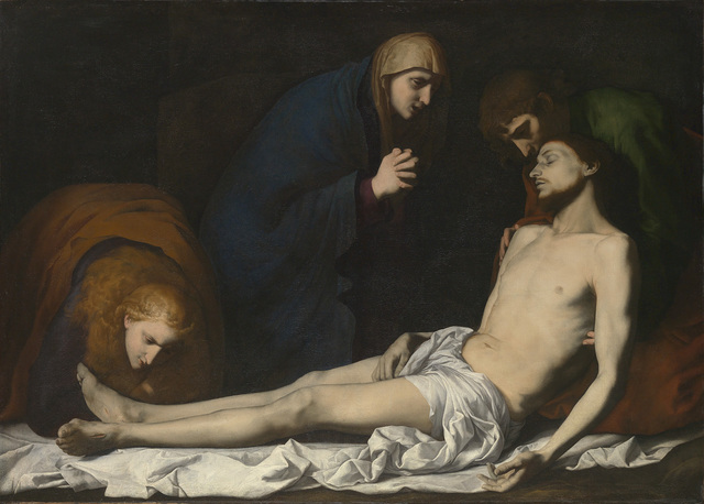 Jusepe de Ribera, ‘Lamentation over the Dead Christ’, Early 1620s, The National Gallery, London