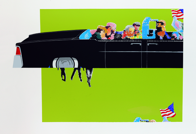 Gerald Laing, ‘Lincoln Convertible’, 1963 -2007, Sims Reed Gallery