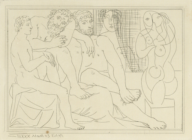 Pablo Picasso, ‘Sculpteurs, modèles et sculpture, from La Suite Vollard’, 1933, Christie's