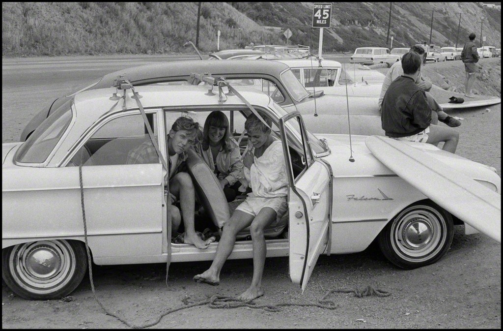 Bruce Davidson, 'Surfers along Pacific Coast, Los Angeles, California,' 1964, ROSEGALLERY