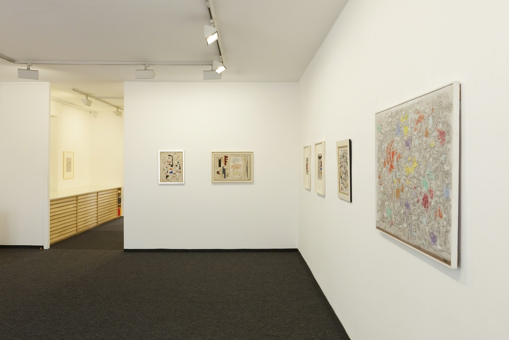 Installation view
Willi Baumeister - Gemälde und Werke auf Papier 1931-1954
June 24, 2016 - August 19, 2016
Installation view
Willi Baumeister - Gemälde und Werke auf Papier 1931-1954
June 24, 2016 - August 19, 2016