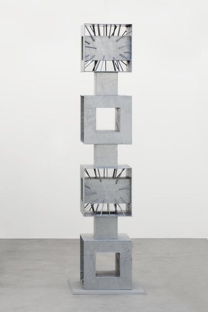 Joep van Lieshout, ‘ Endless Column’, 2015, Sculpture, Galvanised Steel, Almine Rech