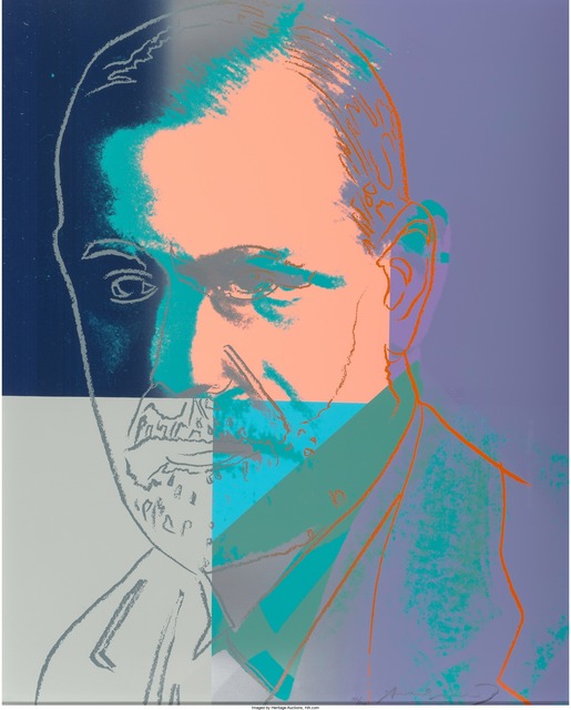 Andy Warhol, ‘Sigmund Freud, from the portfolio Ten Portraits of Jews of the Twentieth Century’, 1980, Heritage Auctions