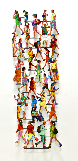 David Gerstein, ‘STREET VIEW街景’, 2018, Installation, Aluminum鋁 1層, Artrue Gallery