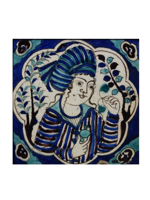 Unknown Artist, ‘Tile’, ca. 1600, Liang Yi Museum
