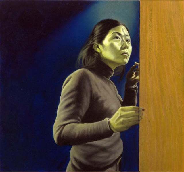 Bruce Adams, ‘Untitled 027 (Yu)’, 2016, Painting, Oil on canvas with wood, Resource Art