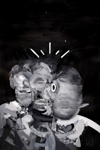 Elías Peña Salvador, ‘My St George of Sorrow’, 2021, Painting, Acrylic and Oil on Canvas, Contemporary by Angela Li