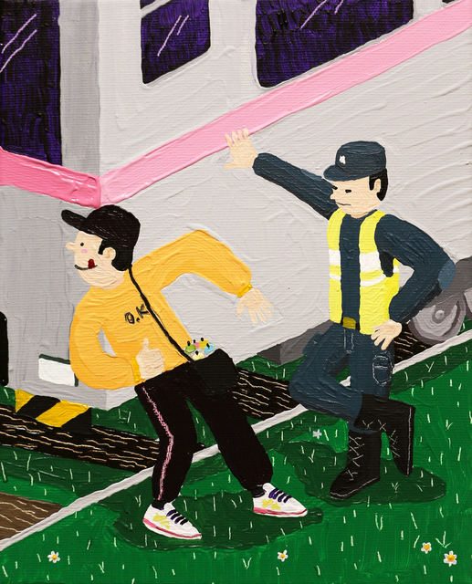Imon Boy, ‘IT'S OK’, 2019, Painting, Acrylic on canvas, KOLLY GALLERY
