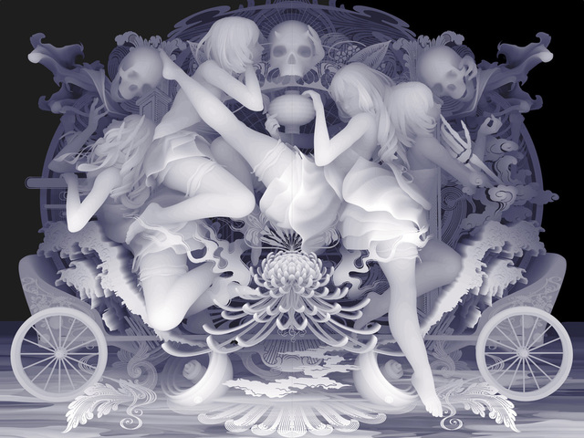Kazuki Takamatsu, ‘We Ride Our Decoration And Walk The Life Without A Hitch By Others’, 2016, Corey Helford Gallery