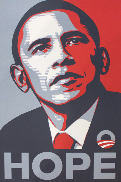 Shepard Fairey, ‘Hope’, 2008, Robert Berman Gallery